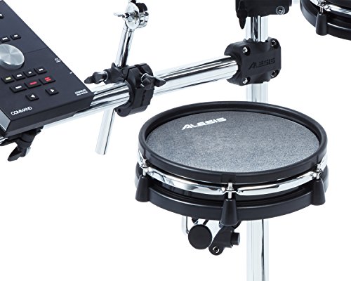 Drum Kit with Mesh Heads, Chrome Rack & Command Drum Module with 70 Kits
