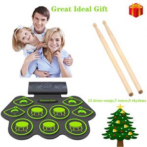 Bluetooth Electric Midi Drum Set Kit for Children - Image 3