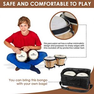 Bongo Drum Set for Adults Kids Beginners Professionals - Image 6