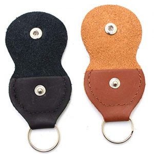 Guitar Pick Case keychain Pick Leather Holder Cases Bag - Image 2