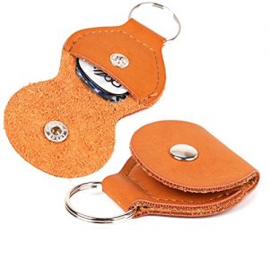Guitar Pick Case keychain Pick Leather Holder Cases Bag - Image 5