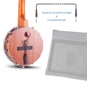 Vangoa Banjo Uke, 4 String Banjolele with Armrest - Image 3