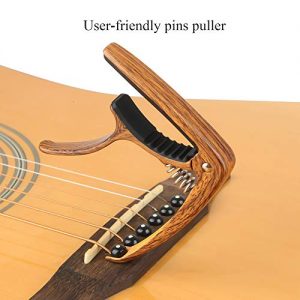 Guitar Capo, Premium Zinc Alloy Capo for Acoustic - Image 3