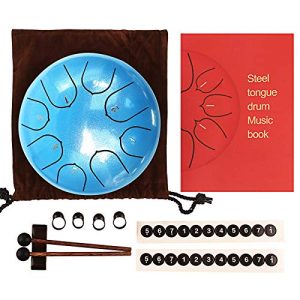 Steel Tongue Drum Instrument - 8 Notes 6 inches Calm Drums - Image 6
