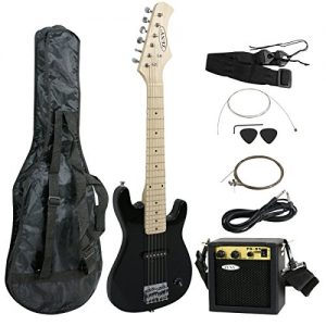 ZENY 30 inch Kids Electric Guitar with 5w Amp, Gig Bag