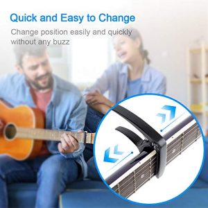 EFIMERO Guitar Capo for Acoustic and Electric Guitar - Image 5