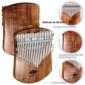 Single Solid Wood Board Professional Kalimba Thumb Piano Marimba - Image 4