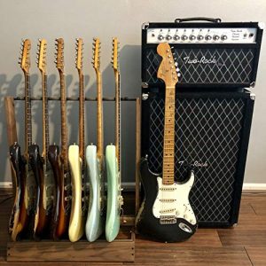 Walnut Guitar Rack String Swing CC34 Holder for Electric Acoustic - Image 5