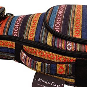 Mandolin Gig Bag Original Design 15mm Thick Padded Cotton - Image 4