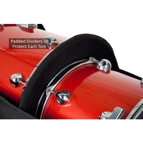 Multi-Tom Drum Bag with Wheels by Protec