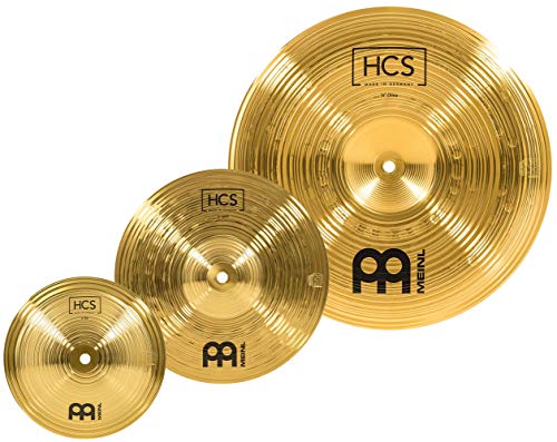 Meinl Cymbals Ultimate Cymbal Set Box Pack – Complete Brass Set with FREE 16” Trash Crash, Perfect for Beginners