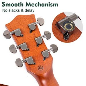 Acoustic Guitar Full Size 41 inch Spruce Cutaway Guitar Bundle - Image 7
