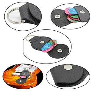 Guitar Pick holder Case 3 Pack Key Chain - Image 5