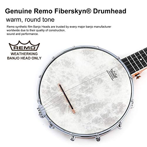 28 Inch Banjo Remo Drumhead Beginner Kit With Gig Bag