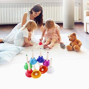Alnicov Music Hand Bell Rhythm Band Kids Play Hand Bells - Image 3