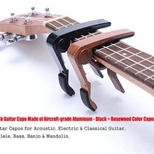 Capo Guitar Capo Rosewood Color Capo Black Capo - Image 2