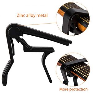 Guitar Capo, for 6 String Acoustic and Electric Guitars - Image 2