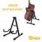 EastRock Guitar Stand 2 Pack Portable Guitar Holder Universal Tripod Adjustable A Fame Folding Guitar Stand Multiple Guitars for Acoustic Guitar Electric Guitar Bass