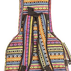 Muzmate 40 41 Inch Bohemian Acoustic Guitar Case - Image 4