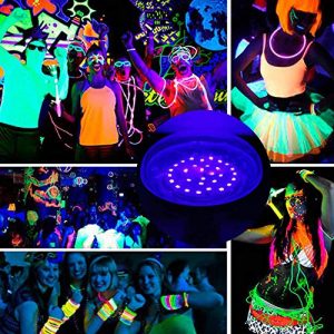 LED UV Black Light Bulbs 15W(100w Equivalent) Medium Base - Image 3