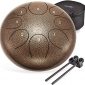 Tongue Drum 8 Notes 10 Inch Pan Drum Percussion