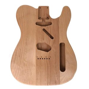 Hosco Unfinished And Unsanded Telecaster Body, 62's Style - 3 piece - Alder