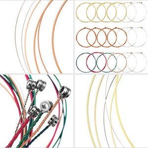 3 Sets Acoustic Guitar Strings Replacement Steel Guitar Strings - Image 3