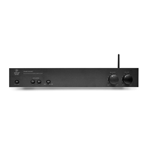 Pyle Bluetooth Stereo Amplifier - 240W Integrated Digital Home Power Amp