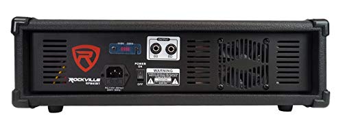 Rockville 2400w Powered, 4 Channel Mixer/Amplifier