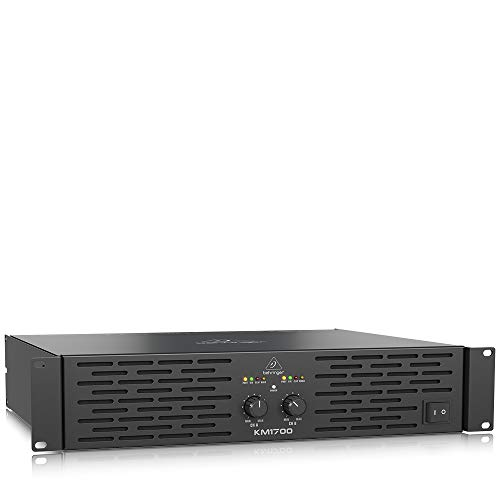 Behringer KM1700 Power Amplifier – 1700 Watts for Clear Sound and Maximum Performance