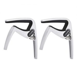 AmazonBasics Zinc Alloy Guitar Capo for Acoustic and Electric Guitar - Image 2