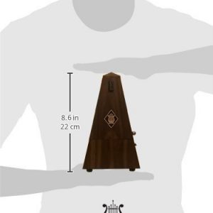 Tempi Mechanical Metronome for Musicians – Accurate Timing, Agility, and Rhythm with Mahogany Grain Design - Image 5