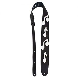 Perri's Leathers Ltd. Leather Guitar Strap, 2.5" Wide Famous Leather - Image 4