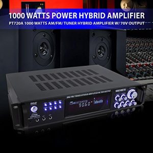 4-Channel Home Audio Power Amplifier - w/ 70V Output - Image 6