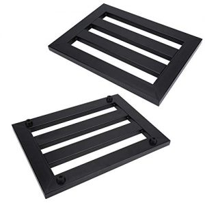 Timiy 37x27x3cm Aluminum Alloy Guitar Effect Pedal Board - Image 4