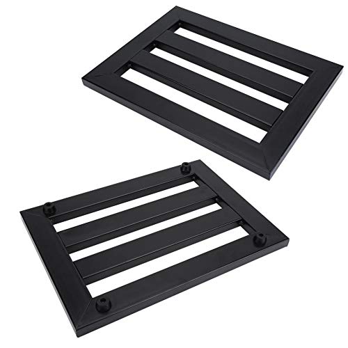 Timiy 37x27x3cm Aluminum Alloy Guitar Effect Pedal Board