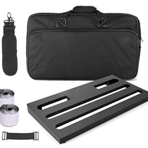 GOKKO AUDIO GKB-52 Guitar Effects Pedal Board case 22" x 12.6" Pedalboard With Carrying Bag (Large)