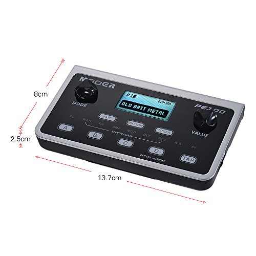 Muslady MOOER Multi-effects Processor Guitar, Effect Pedal