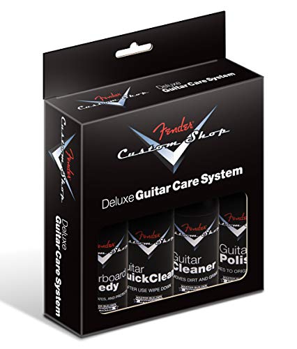 Fender 6-Piece Guitar Care Kit with Custom Shop Deluxe Guitar