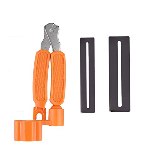 Guitar String Winder Whit and Orange 3 IN 1 Multifunctional
