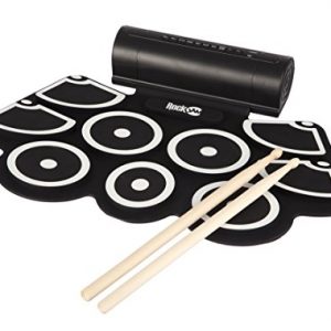 RockJam Portable MIDI Electronic Roll Up Drum Kit - Image 5