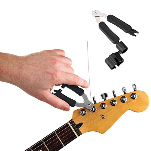 Techson Guitar String Winder 2 Pack, 3 in 1 String Winder