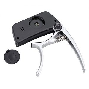 Guitar Tuner Capo, 2 in 1 Electric Guitar Capo Tuner with LCD Screen - Image 4
