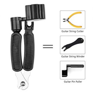 Eison Guitar String Winder Guitar Cutter and Bridge Pin Puller - Image 2