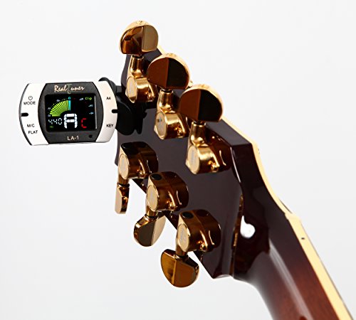 Real Tuner - Chromatic Clip-on Tuner for Guitar, Bass, Violin, Ukulele