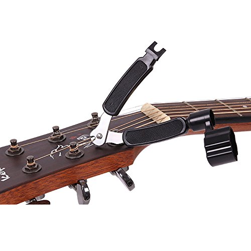 Guitar String Winder Cutter Pin Puller - 3 In 1 Multifunctional