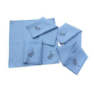 ammoon 5pcs Microfiber Cleaning Polishing Polish Cloth - Image 3