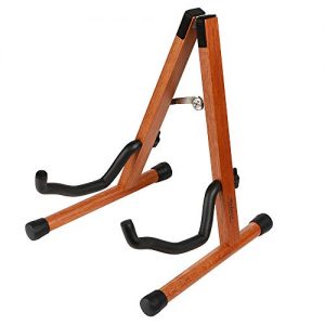 Guitar Stand, Neboic Wood Acoustic Guitar Stand, Electric Guitar Stand，Bass Classic banjo Guitar Stand, Portable Guitar Stand Holder for Multiple Guitars, Guitar Accessories