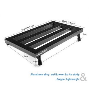 Vangoa Guitar Pedal Board Aluminum Alloy 3.3lb. - Image 2