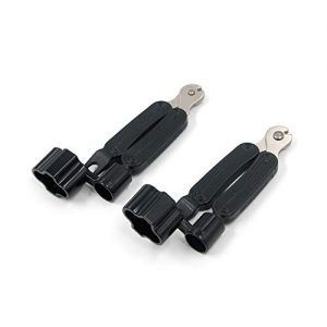 Geesatis Guitar Repair Tool 2 pcs Guitar String Winder Guitar Cutter Pin Puller, Bridge Pin Puller, 3 in 1 String Cutter for Acoustic & Electric Guitar, Ukulele, Banjo, Mandolin, Bass(Black)